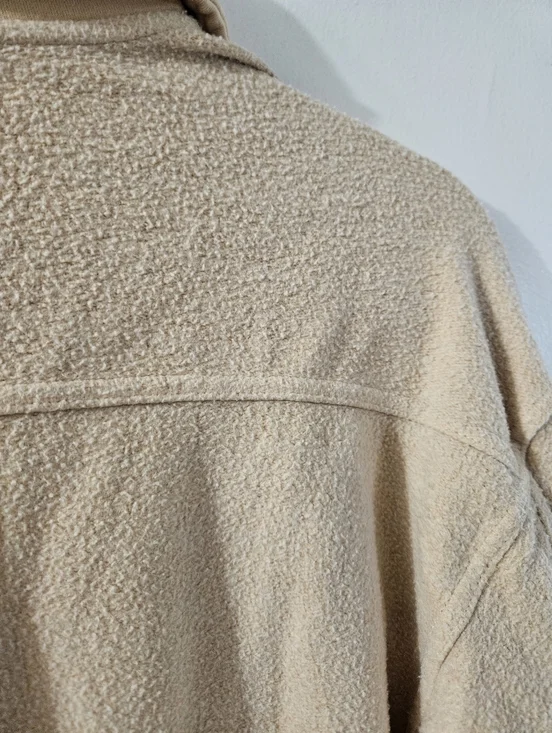 Free People Ruby Shacket In Mustard Seed - Picture 10 of 14